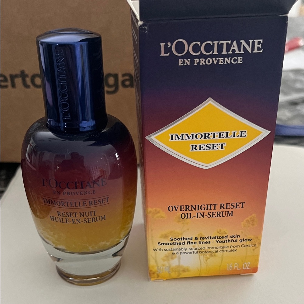L'OCCITANE Immortelle Reset Serum - Blue and Yellow - Picture 2 of 2